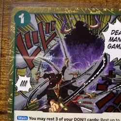 One Piece - The Asura Blades Drawn OP12-037 Legacy of the Master Foil - Image 2
