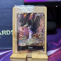 OP04-083 Sabo SR Promo Card Winner Sealed Battle One Piece TCG English Card - Image 2