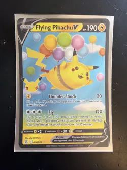 6 Pokemon Celebrations Pikachu Cards V and VMAX Surfing & Flying 005/025 SWSH143 - Image 4
