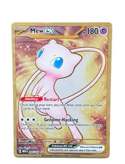 Pokemon Mew Ex #205/165 Metal Card: SV 151 UPC Promo (Read Description) 🔥 - Image 2