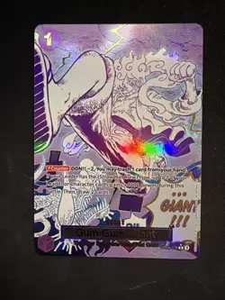 Bandai One Piece Gum-Gum Giant Event Holo Counter OP09-078 Card Game English - Image 1