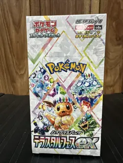Terastal Festival ex Sealed Booster Box Pokemon Card packs Eevee Japanese USA - Image 1