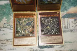 Yugioh Custom Gold Foil Cards Oricas Neo Blue Eyes Ultimate Chaos Max Dragon Set - Image 4