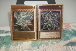 Yugioh Custom Gold Foil Cards Oricas Neo Blue Eyes Ultimate Chaos Max Dragon Set - Image 5