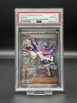 Miriam 251/198 PSA 10 Scarlet & Violet Base Pokemon Card - Image 1