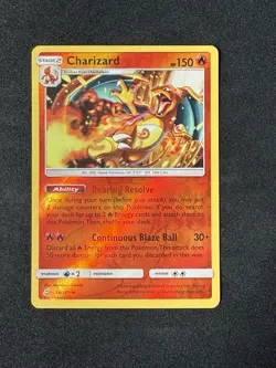 Pokemon Pokemon TCG Charizard 🔥 14/181 Sm-Team Up Reverse Holo Rare Card - Image 1