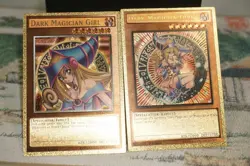 Yugioh Custom Gold Foil Cards Oricas Dark Magician Girl Set - Image 4