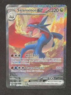 Pokemon TCG Salamence EX Full Art Card Journey Together 187/159 English - Image 1