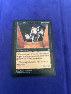 MTG Grave Pact Original Printing from Stronghold - Image 1