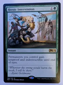 Heroic Intervention Core Set 2021 Regular LP - Image 1