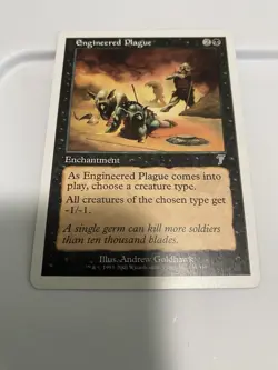 Wizards of the Coast Engineered Plague 133/350 7th Edition Enchantment Uncommon - Image 1
