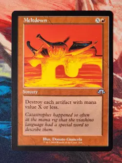 Meltdown (Retro Frame) Modern Horizons 3 Magic Gathering MTG MH3 - Image 1