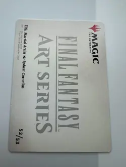 Tifa, Martial Artist - Art Series 52/53 - Final Fantasy - MTG - Art - Image 2