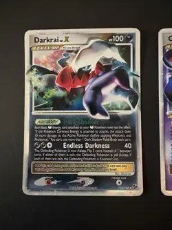 Pokemon TCG Darkrai LV.X 104/106 and Giratina LV X DP 38 Promo - Image 2