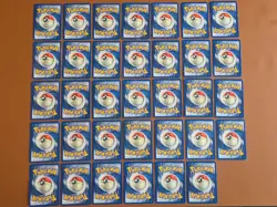 Pokemon Gym Heroes Brock Lot (34 Cards) Vintage WOTC – Damaged/Creased - Image 2
