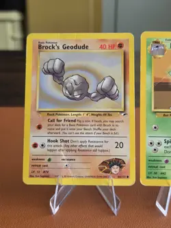 Pokemon Gym Heroes Brock Lot (34 Cards) Vintage WOTC – Damaged/Creased - Image 4