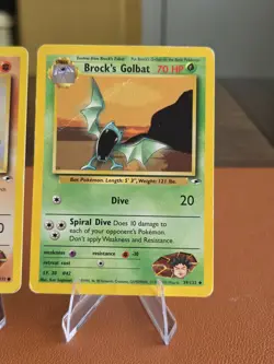 Pokemon Gym Heroes Brock Lot (34 Cards) Vintage WOTC – Damaged/Creased - Image 5