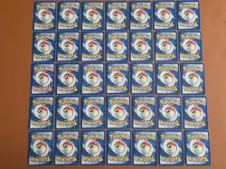 Pokemon Gym Heroes Erika Lot (35 Cards) Vintage WOTC – Damaged/Creased - Image 2