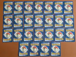 Pokemon Gym Heroes Misty Lot (25 Cards) Vintage WOTC – Damaged/Creased - Image 2