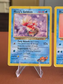 Pokemon Gym Heroes Misty Lot (25 Cards) Vintage WOTC – Damaged/Creased - Image 4