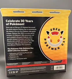 Pokemon Day 2026 Collection 30th Anniversary New & Sealed - Image 2