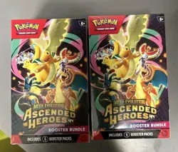 Pokemon TCG ME Ascended Heroes Booster Bundles x2 Brand New Sealed Ships Today! - Image 1