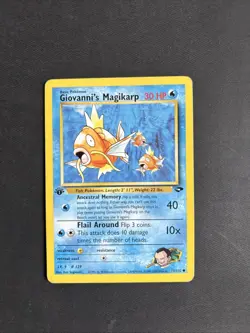 Pokemon TCG Giovanni's Magikarp Gym Challenge 73/132 Regular 1st Edition Common - Image 1