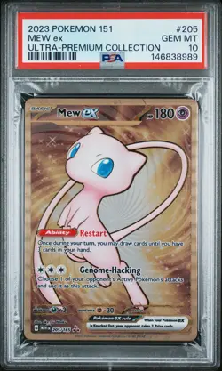 2023 POKEMON 151 ULTRA-PREMIUM COLLECTION #205 MEW EX PSA 10 - Image 1