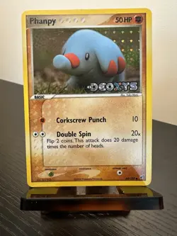 Phanpy 69/107 Deoxys Holo Stamped Pokemon TCG - Image 1