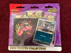 Pokemon TCG Mega Evolution Ascended Heroes Tech Sticker Collection Gastly Sealed - Image 1