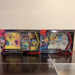 Pokemon TCG Journey Together Hops Zacian & Ionos Bellibot Premium Collection box - Image 1