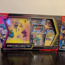 Pokemon TCG Journey Together Hops Zacian & Ionos Bellibot Premium Collection box - Image 2