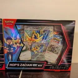 Pokemon TCG Journey Together Hops Zacian & Ionos Bellibot Premium Collection box - Image 3