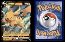 Pikachu V SWSH063 Holo Promo Sword & Shield Promo Pokemon TCG NM - Image 3