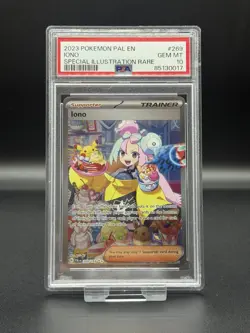 Iono 269/193 PSA 10 Paldea Evolved Pokemon Card - Image 1