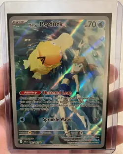 Pokemon Misty's Psyduck 193/182 Sv10 Destined Rivals Illustration Rare Holo 70 … - Image 1