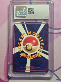 1999 Pokemon Blaine's Rhyhorn Gym Challenge From the Darkness #111 CGC 9 - Image 3