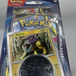 Pokemon TCG: Mega Evolution & Phantasmal Flames 2-Pack Blister, Raikou New - Image 2