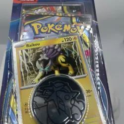 Pokemon TCG: Mega Evolution & Phantasmal Flames 2-Pack Blister, Raikou New - Image 3