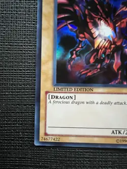 Yu-Gi-Oh! Red Eyes Black Dragon Limited Edition Ultra Rare Card LC01-EN006 NM - Image 5