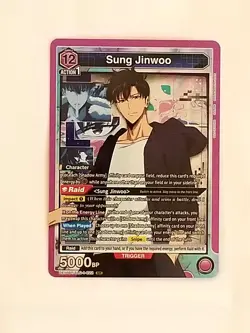 SUNG JINWOO SR UE17BT/SLG-1-022 UNION ARENA SOLO LEVELING NM EN English - Image 1