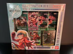 One Piece TCG Card Game Illustration Box Vol 3 Brand New/Sealed - Image 1