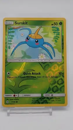 Pokemon Card Collection Lot (2) Reverse Holos TGC Surskit 7/149 Phantump 6/145 - Image 4