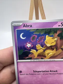 Abra 054/132 Non Holo Mega Evolution Common Pokemon 2025 TCG Card NM - Image 4