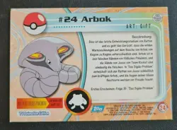 Arbok / Topps / Pokemon Card Game / Pokemon Karte - Image 2