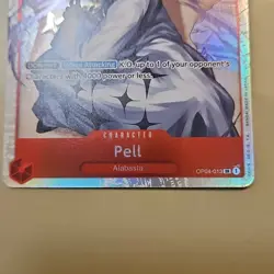Pell OP04-013 Kingdoms Of Intrigue SR Foil One Piece TCG Card English NM TCG CCG - Image 4