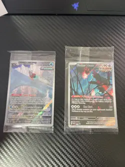 BUNDLE Sealed Iron Bundle and Flutter Mane: Scarlet & Violet Promo Cards Holo - Image 1