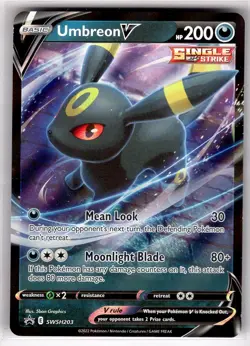 SWSH: Sword & Shield Promo Cards #SWSH203 Umbreon V - Image 1