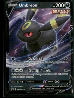 SWSH: Sword & Shield Promo Cards #SWSH203 Umbreon V - Image 1