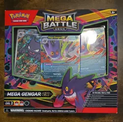 Pokemon Mega Battle Deck Mega Gengar EX Special Edition 60 Card Deck - Image 1